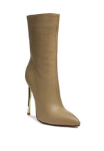 Klayton Golden Heel Boots