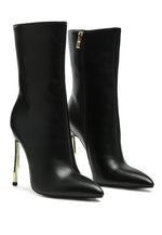 Klayton Golden Heel Boots