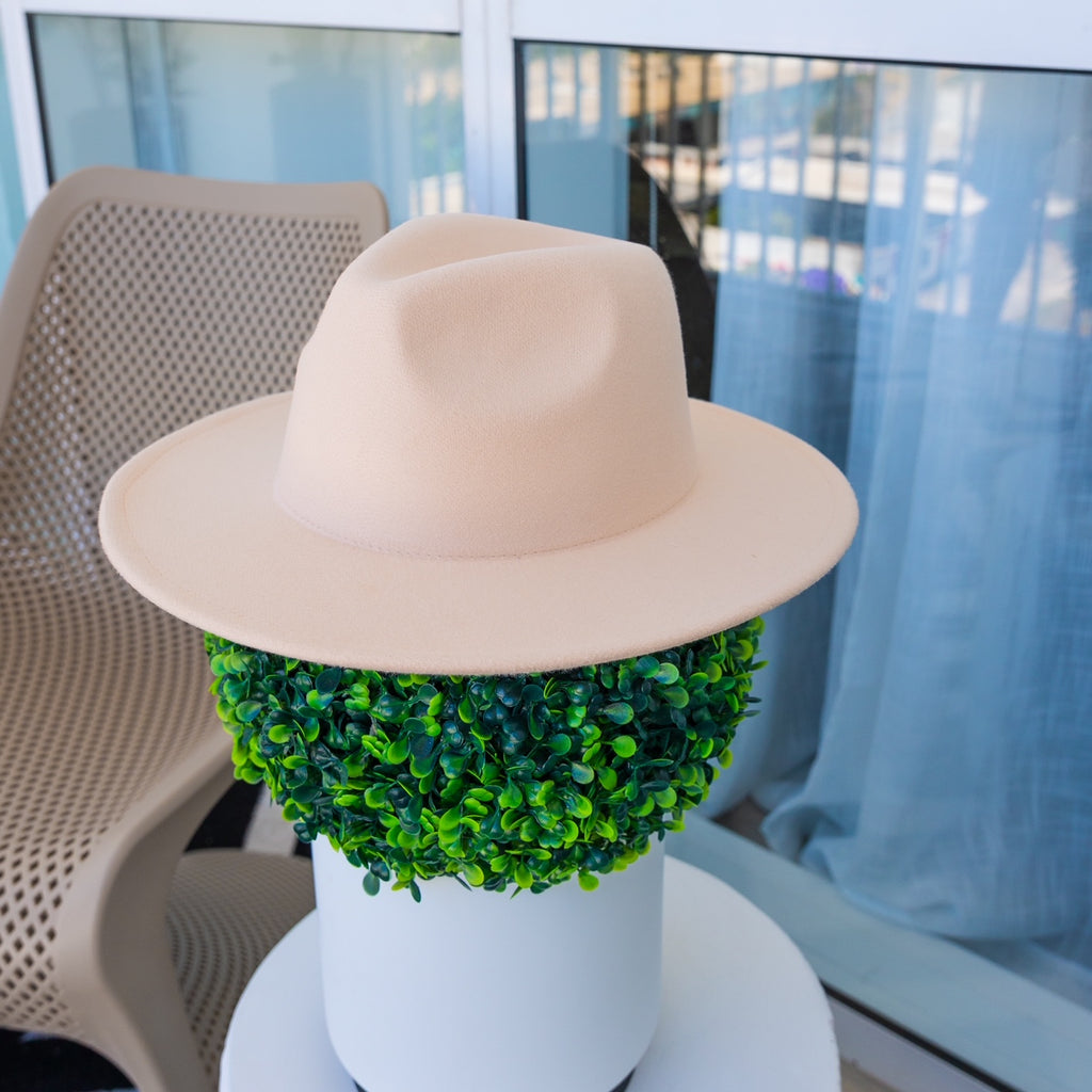 Top Tier Fedora (Beige) – Heavenly Designed display picture 1
