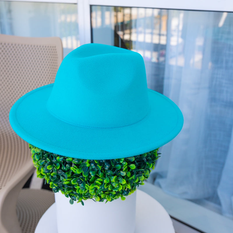 Top Tier Fedora (Lake Blue)